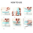 Swadish Soap Dispenser-Soap Drain Tray with Spring Bathroom Roller,Foaming Soap Box