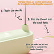 🧵 Automatic Needle Threader – Quick & Easy Threading Tool for Sewing Say goodbye to eye strain and hello to effortless threading!