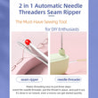🧵 Automatic Needle Threader – Quick & Easy Threading Tool for Sewing Say goodbye to eye strain and hello to effortless threading!