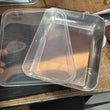 Non Stick Baking Pan Food Storage Box with Cover