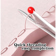 🧵 Automatic Needle Threader – Quick & Easy Threading Tool for Sewing Say goodbye to eye strain and hello to effortless threading!